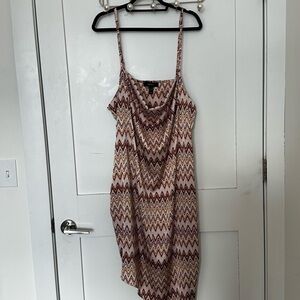 Forever 21 Patterned Spaghetti Strap Dress